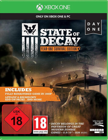 State of Decay: Year-One Survival Edition - Xbox One Games