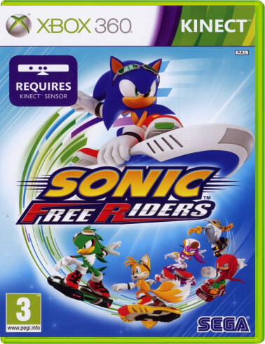 Sonic Free Riders - Xbox 360 Games