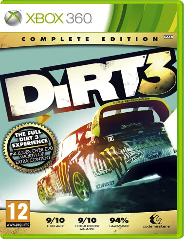 Dirt 3 - Complete Edition - Xbox 360 Games