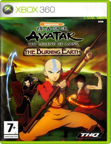 Nickelodeon Avatar: The Legend of Aang The Burning Earth - Xbox 360 Games