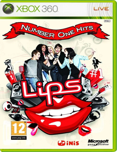 Number One Hits: Lips - Xbox 360 Games