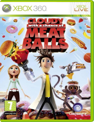 Cloudy with a Chance of Meatballs - Xbox 360 Games