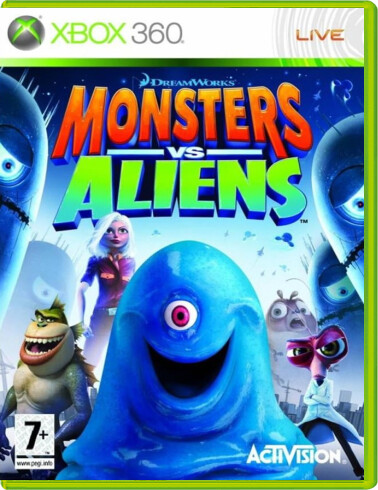 Monsters vs. Aliens - Xbox 360 Games