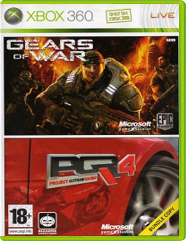 Gears of War & Project Gotham Racing 4 (Double Pack) - Xbox 360 Games
