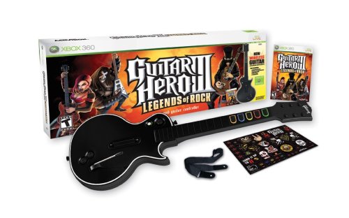 Guitar Hero III Legends of Rock Gitaar + Game [Complete] - Xbox 360 Hardware