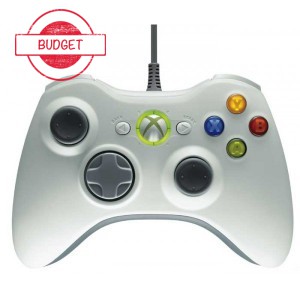 Originele Microsoft Xbox 360 Wired Controller - Wit - Budget - Xbox 360 Hardware