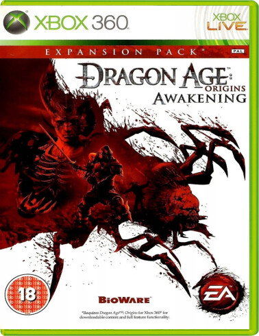 Dragon Age Origins Awakenings (Expansion Pack) - Xbox 360 Games