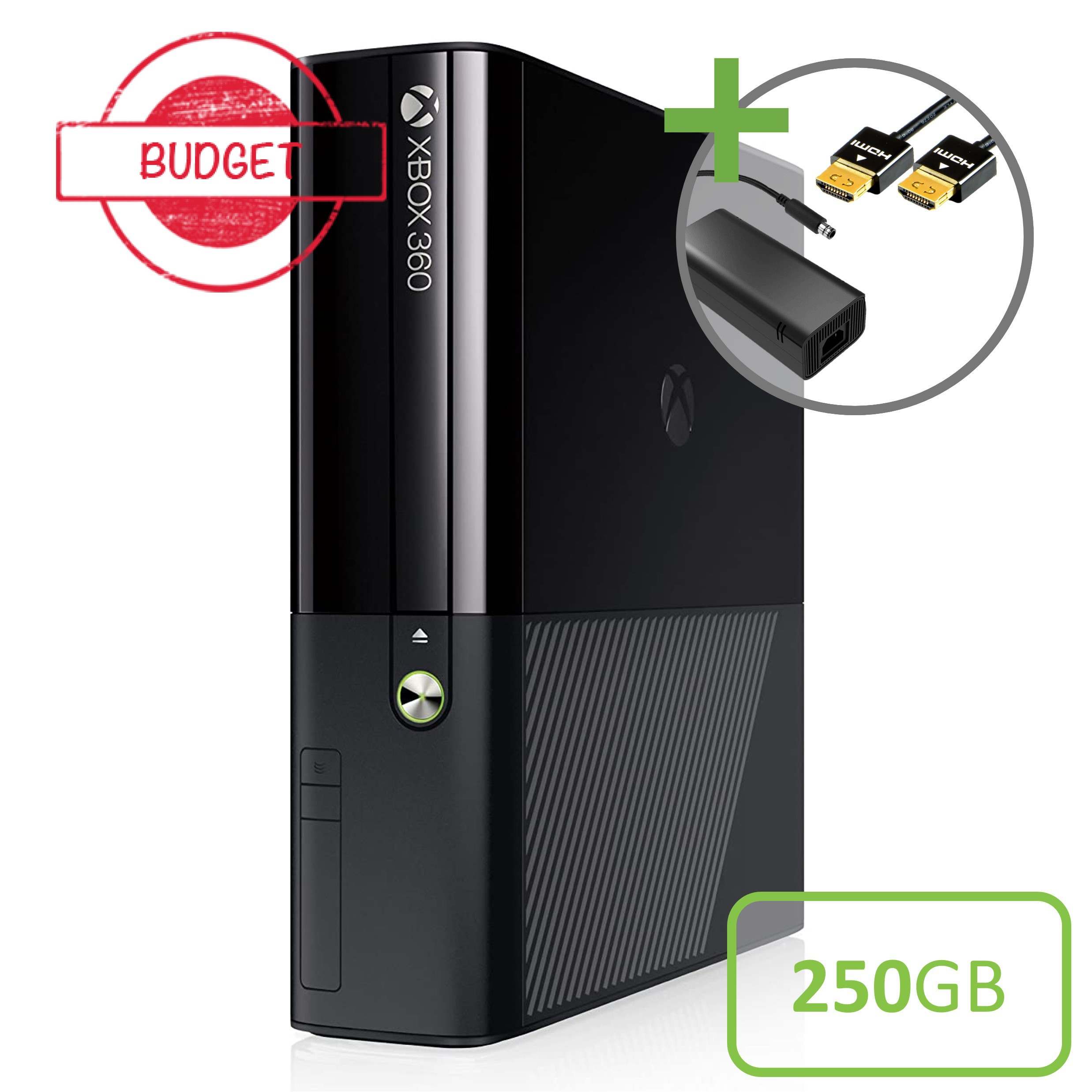 Microsoft Xbox 360 New Slim Console (250GB) - Budget Kaufen | Xbox 360 Hardware