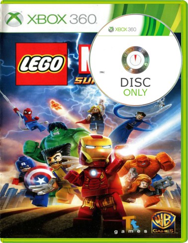Lego Marvel Super Heroes - Disc Only - Xbox 360 Games