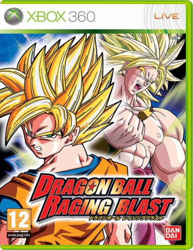 Dragonball Raging Blast - Xbox 360 Games