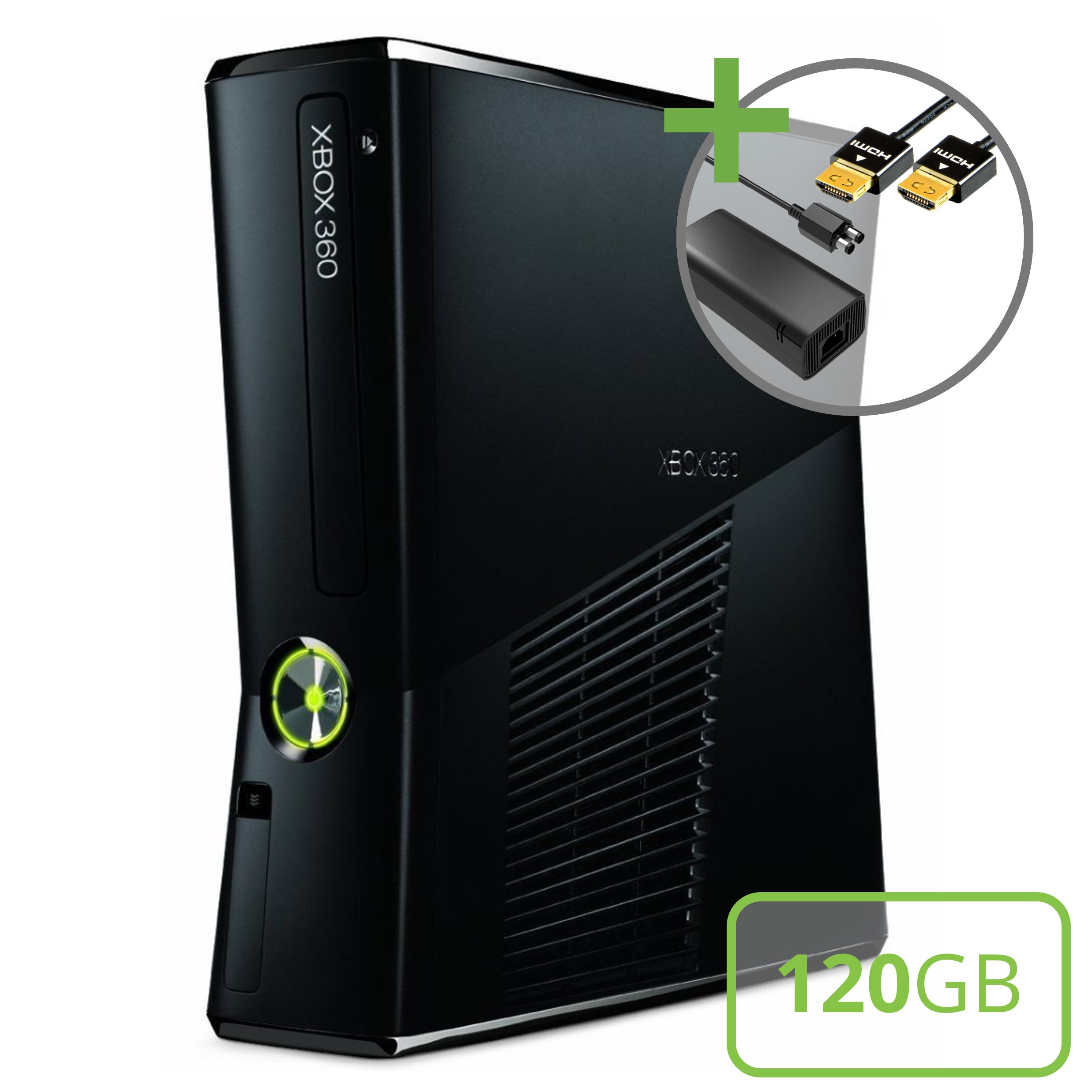 Microsoft Xbox 360 Slim Konsole (120GB) - Xbox 360 Hardware