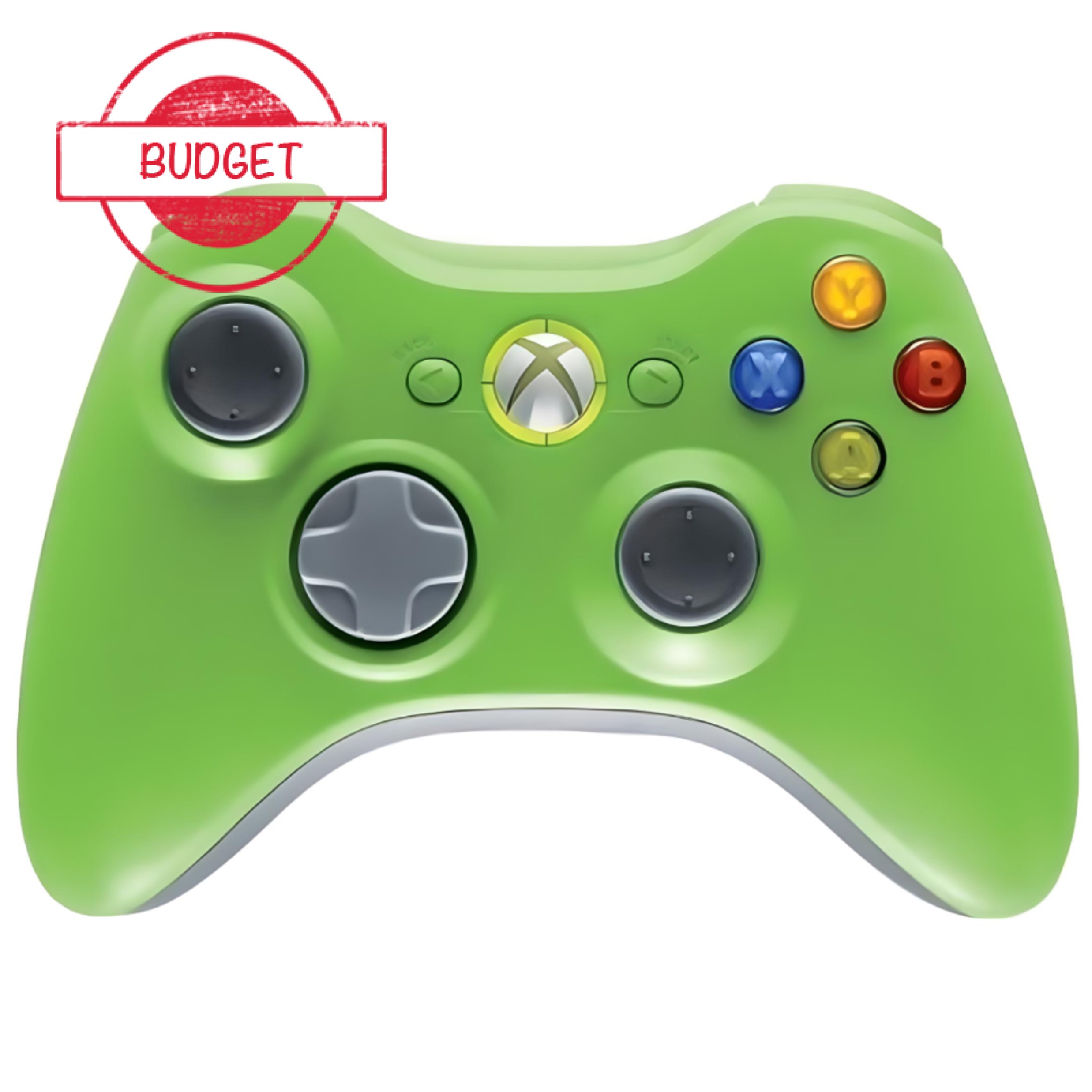 Microsoft Xbox 360 Controller - Lime Groen - Budget Kaufen | Xbox 360 Hardware