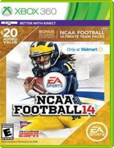 NCAA Football 14 - Walmart Edition - Xbox 360 Games