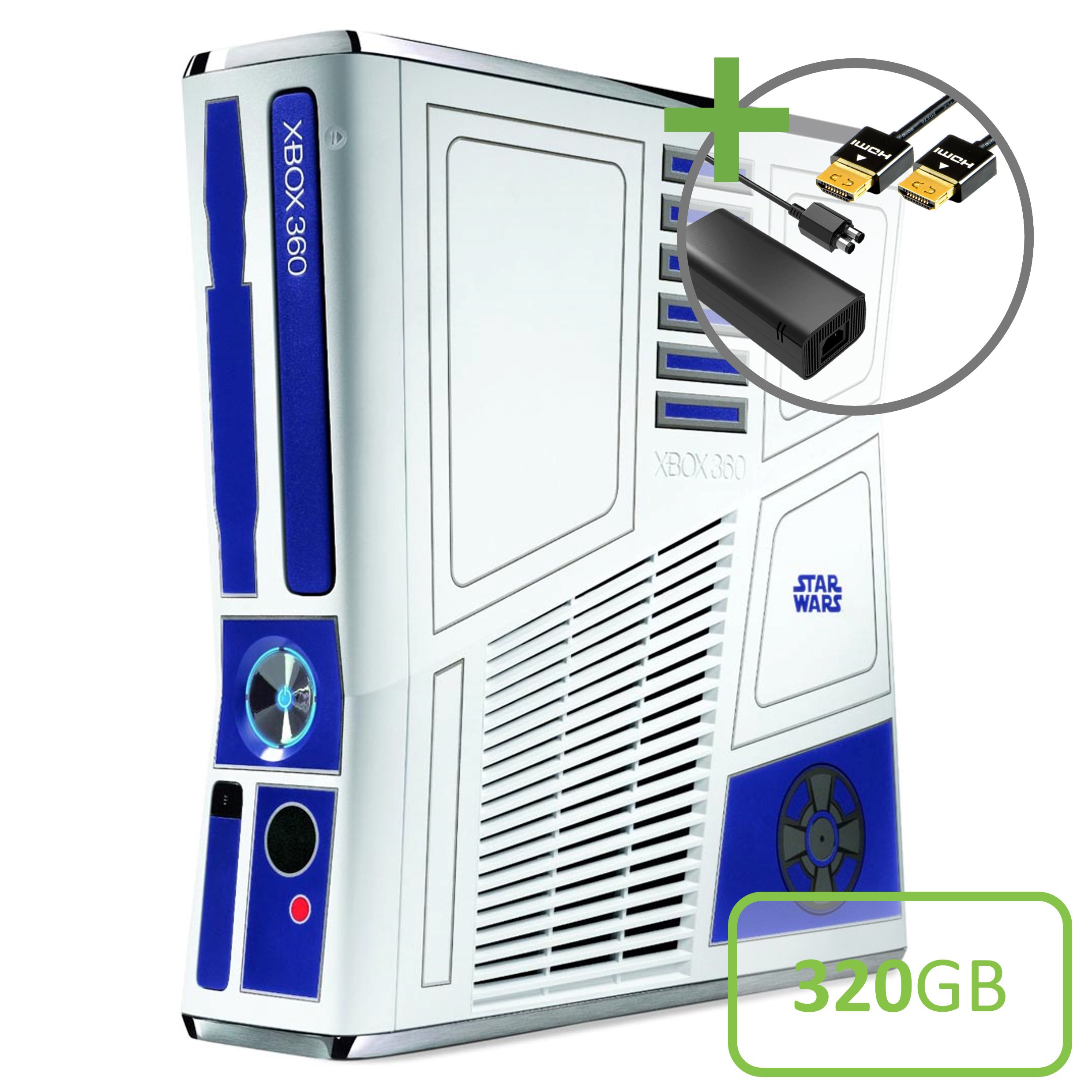 Microsoft Xbox 360 Slim Konsole (320GB) - Star Wars R2-D2 Edition Kaufen | Xbox 360 Hardware