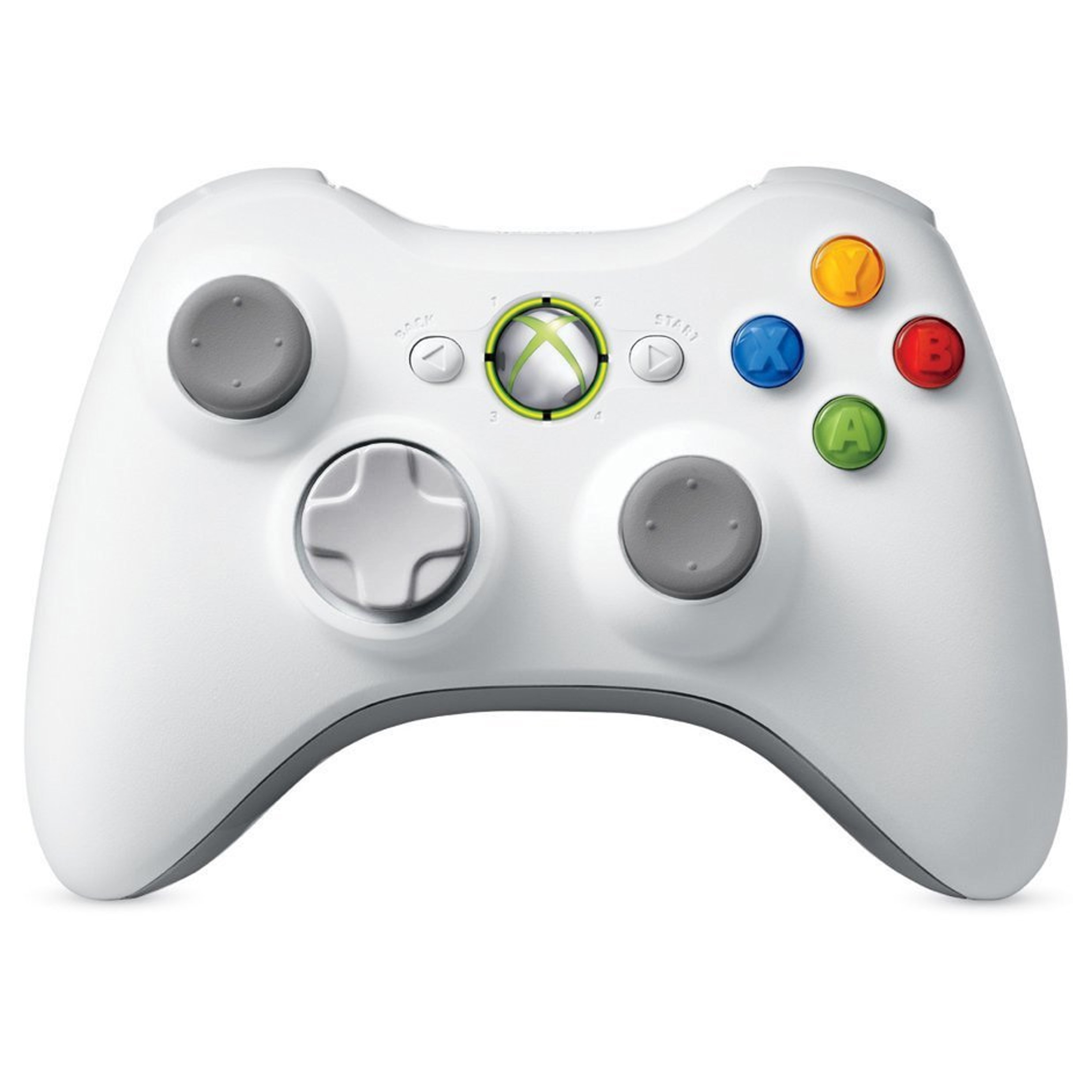 Microsoft Xbox 360 S Controller - Wit - Xbox 360 Hardware