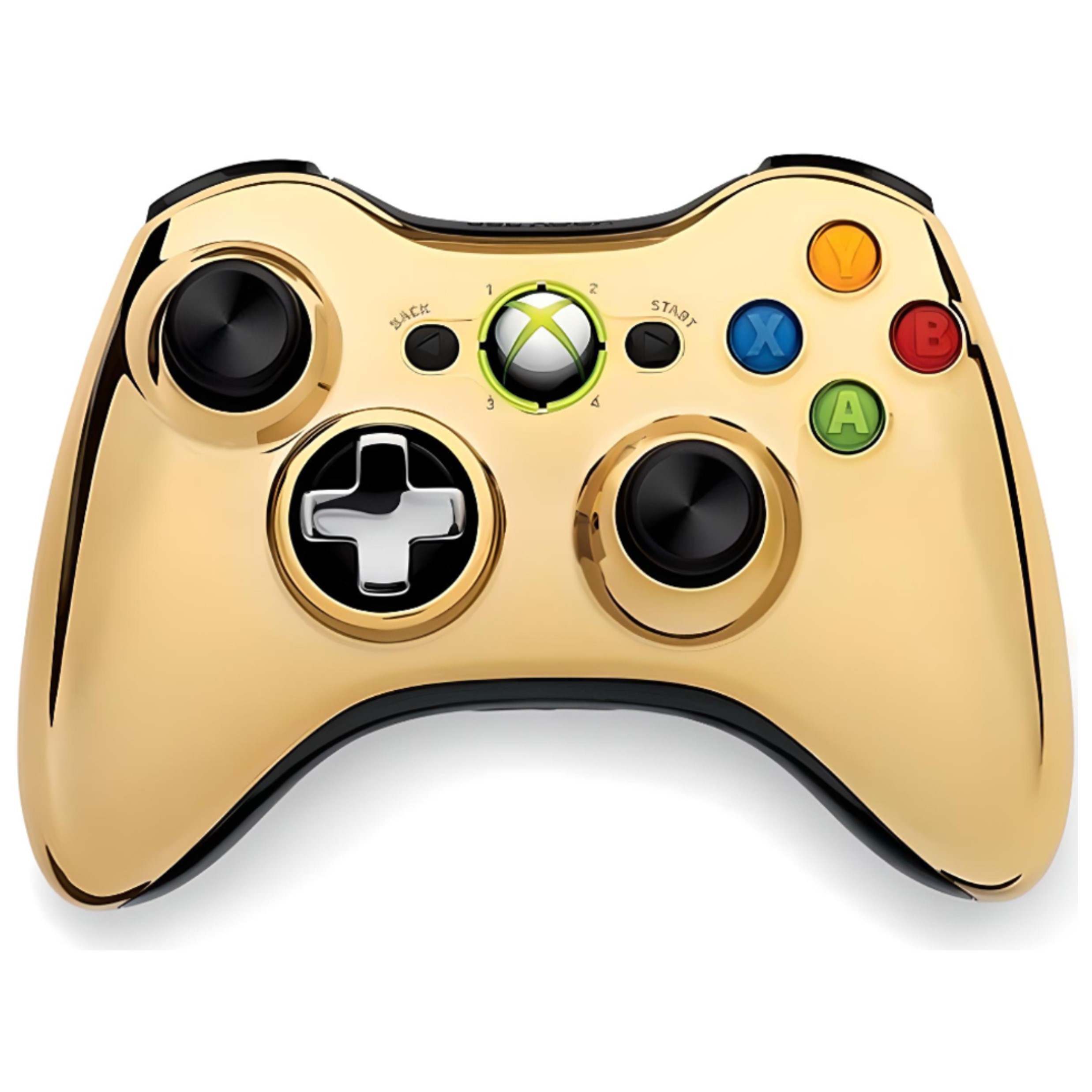 Microsoft Xbox 360 Controller - Chrome C3P0 - Xbox 360 Hardware