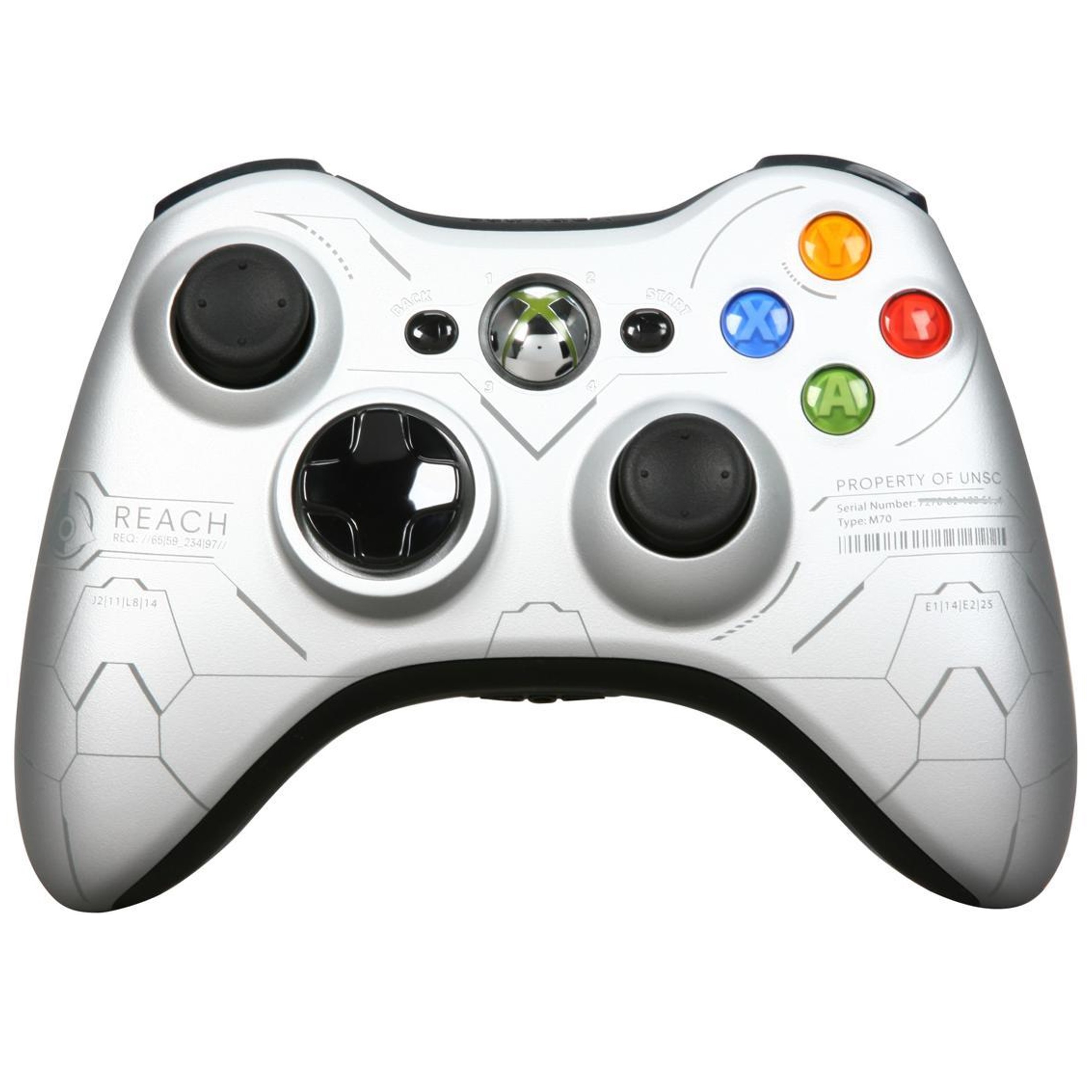 Microsoft Xbox 360 Controller - Halo Reach Edition - Xbox 360 Hardware