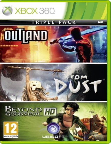 Outland / Beyond Good and Evil HD / From Dust (Triple Pack) - Xbox 360 Games