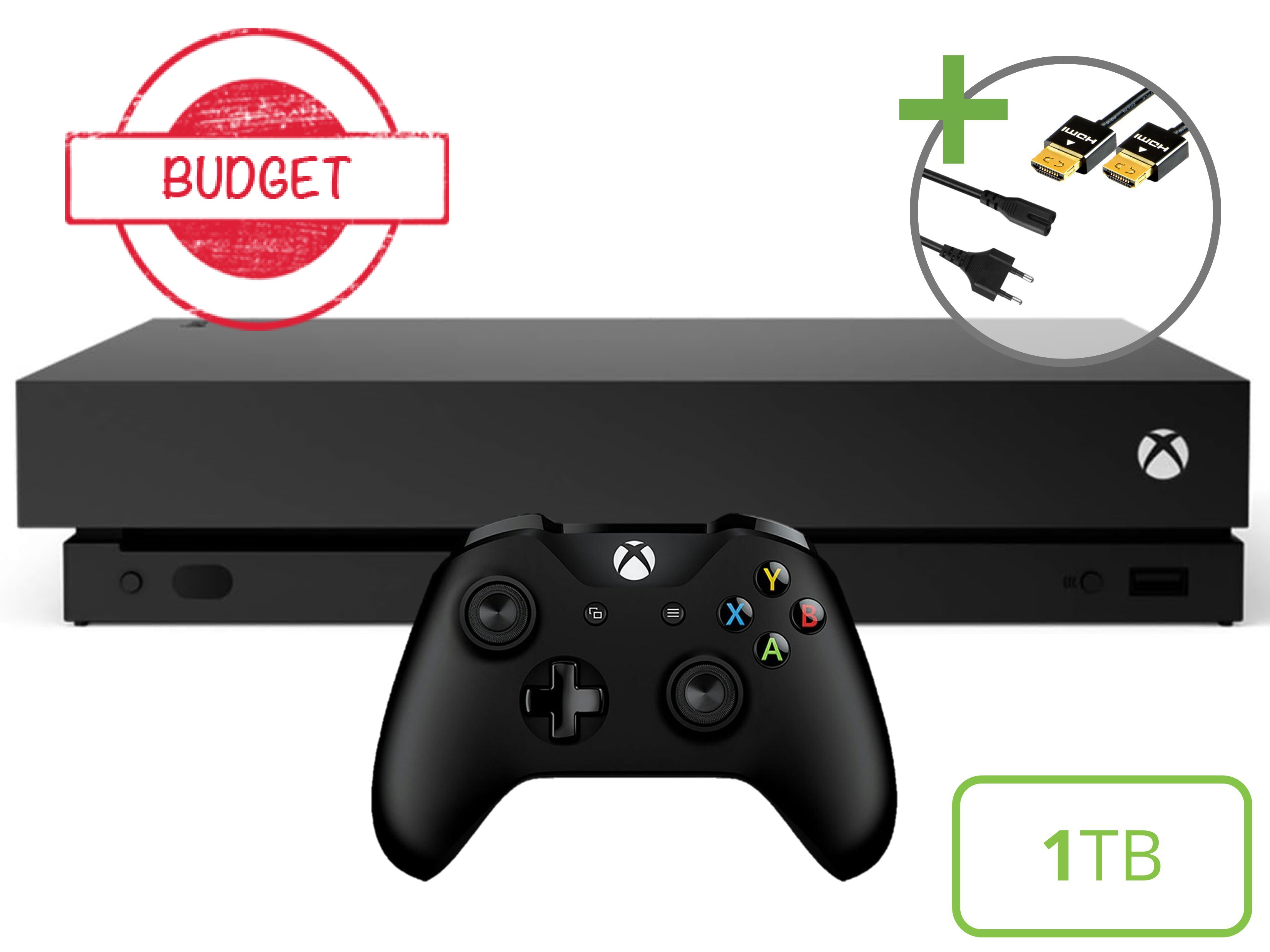 Microsoft Xbox One X Starter Pack - 1TB Starter Bundle Edition - Budget Kopen | Xbox One Hardware