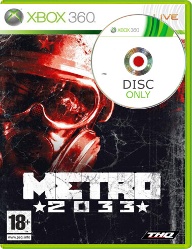 Metro 2033 - Disc Only - Xbox 360 Games