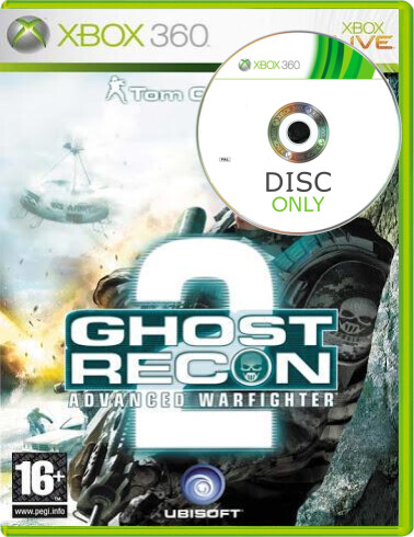 Tom Clancy's Ghost Recon Advanced Warfighter 2 - Disc Only - Xbox 360 Games