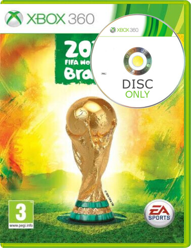 2014 FIFA World Cup Brazil - Disc Only - Xbox 360 Games