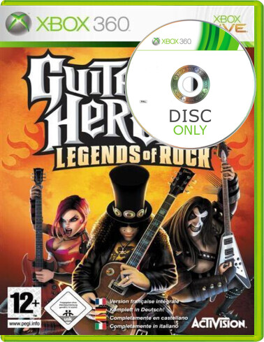 Guitar Hero III: Legends of Rock - Disc Only - Xbox 360 Games