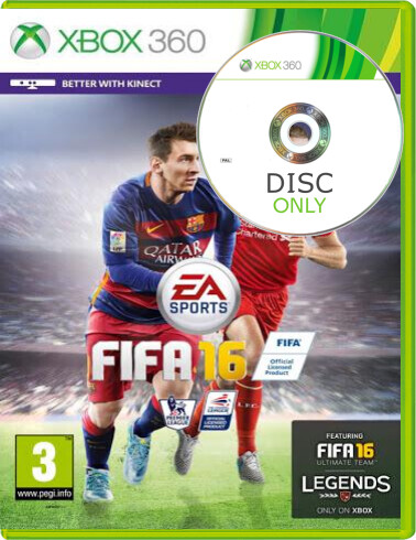FIFA 16 - Disc Only - Xbox 360 Games