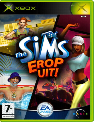 The Sims Erop uit! (German) - Xbox Original Games