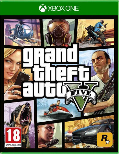 Grand Theft Auto V (German) - Xbox One Games