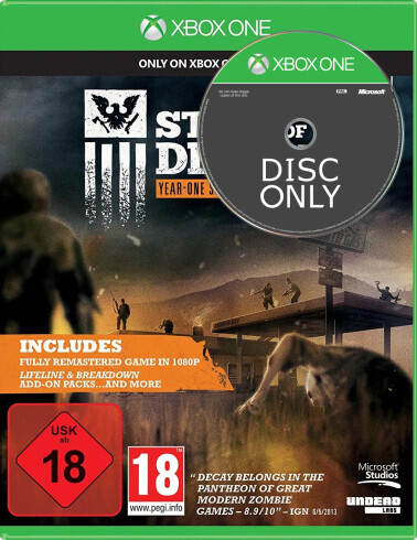 State of Decay: Year-One Survival Edition - Disc Only - Xbox One Games