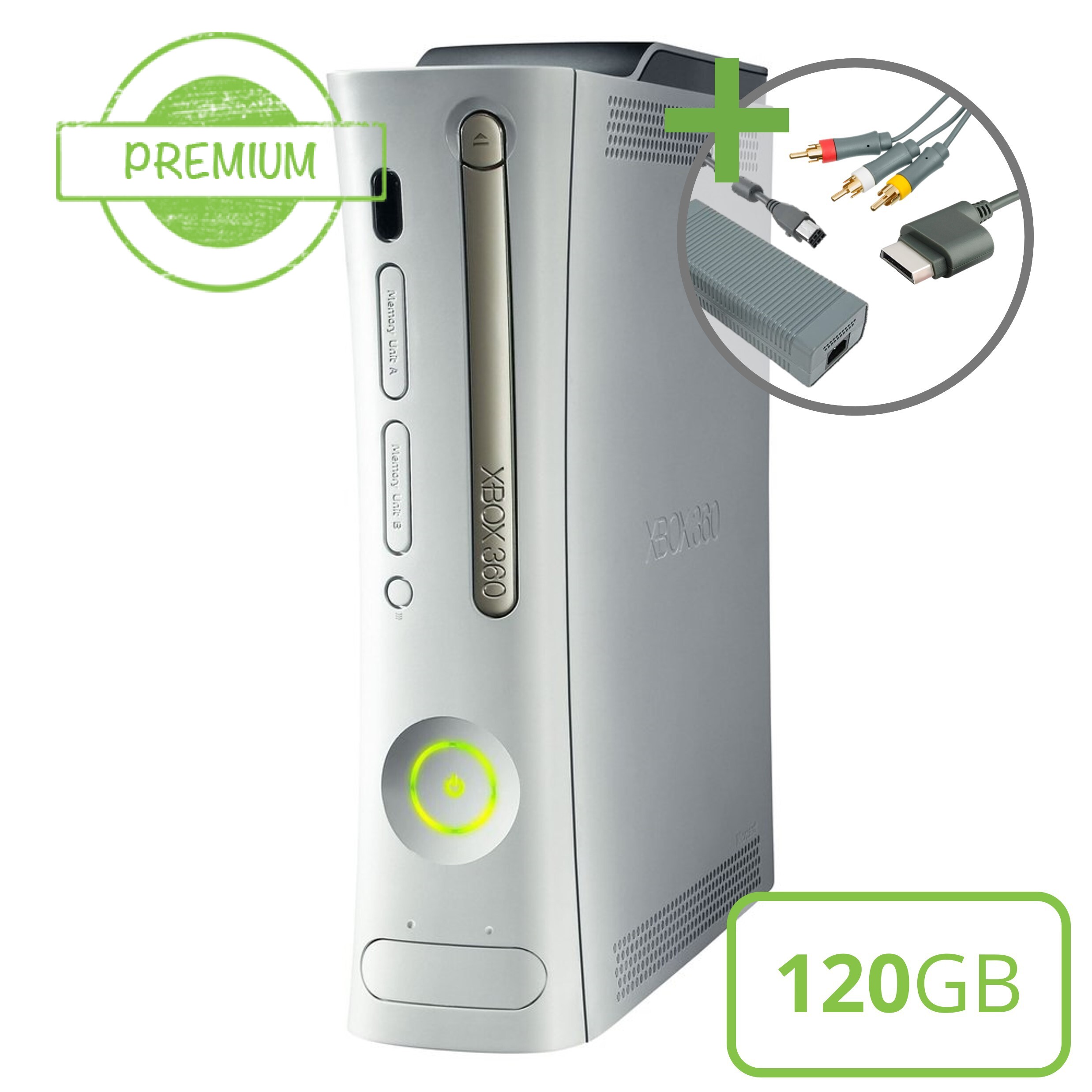 Microsoft Xbox 360 Premium Console (AV) - 120GB - Premium - Xbox 360 Hardware