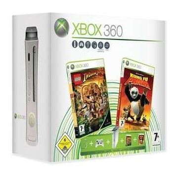 Microsoft Xbox 360 Premium Starter Pack - 60GB Lego Indiana Jones + Kung Fu Panda Edition [Complete] Kaufen | Xbox 360 Hardware