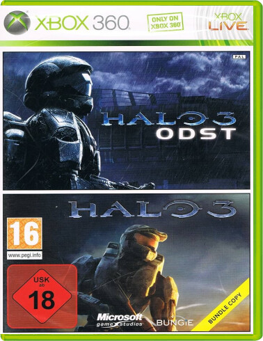 Halo 3 & Halo 3 ODST (Double Pack) - Xbox 360 Games